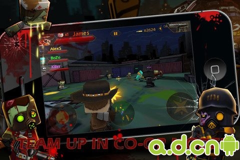 安卓血腥游戏《迷你英雄 Call of Mini - Zombies》