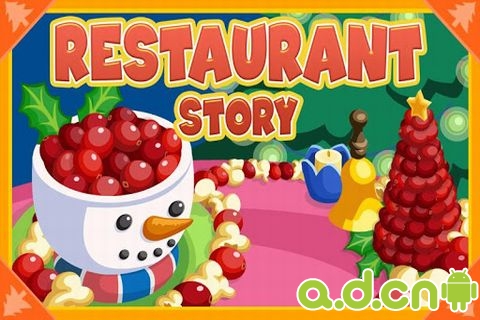 安卓圣诞主题精品游戏《餐厅物语:圣诞节 restaurant story》
