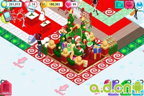 安卓精品游戏《时尚物语:圣诞节版 Fashion Story:Christmas》