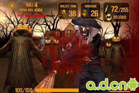 安卓血腥游戏《枪火僵尸 Gun Zombie》