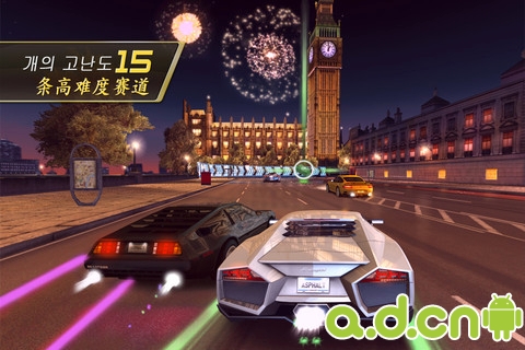 安卓治愈系游戏《狂野飙车7：热度 Asphalt 7: Heat》