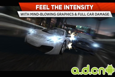 安卓治愈系游戏《极品飞车17:最高通缉 Need for Speed:Most Wanted》