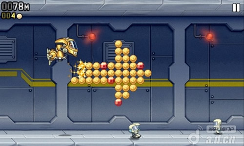 《疯狂喷气机Jetpack Joyride》