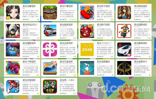 GooglePlay公布台湾上半年最佳手游名单