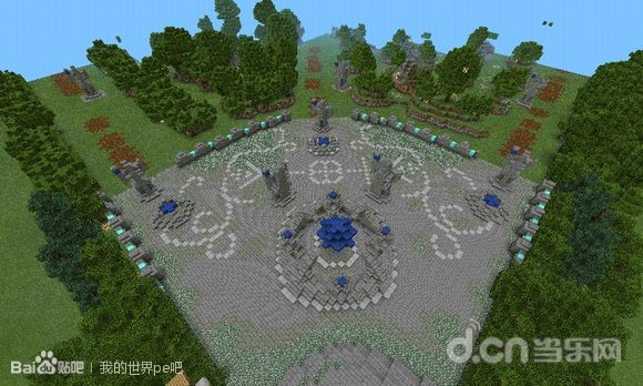 我的世界手机版地图存档 召唤师峡谷_我的世界