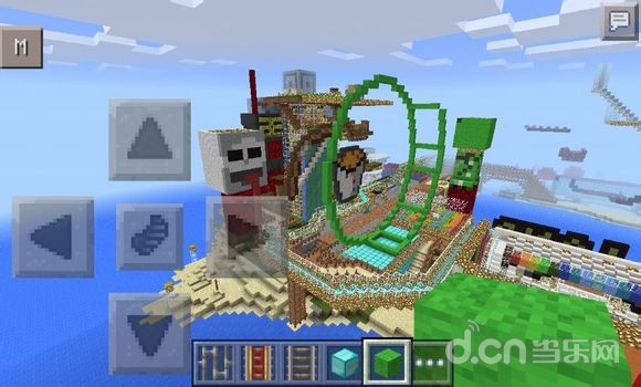 我的世界手机版汉化版0.10.5存档分享:来福游乐